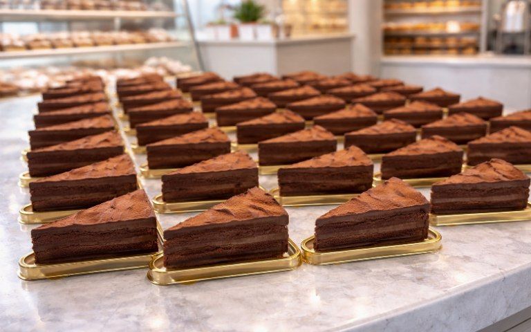 Sweetelli cakes at the factory, photo 17