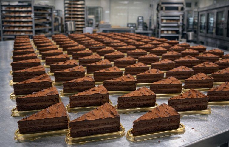 Sweetelli cakes at the factory, photo 18